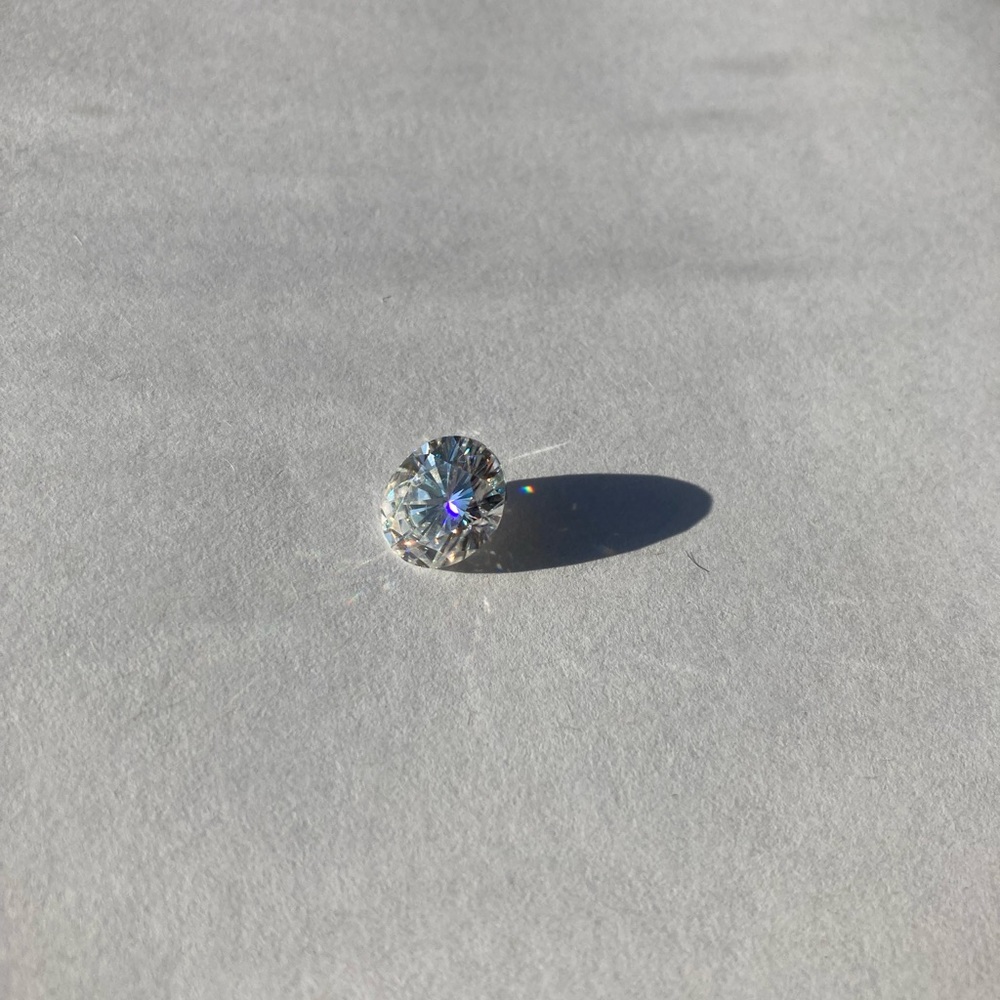 Moissanite Loose Stone: 11x9mm / 4.0ct Oval, D-F (Colorless)